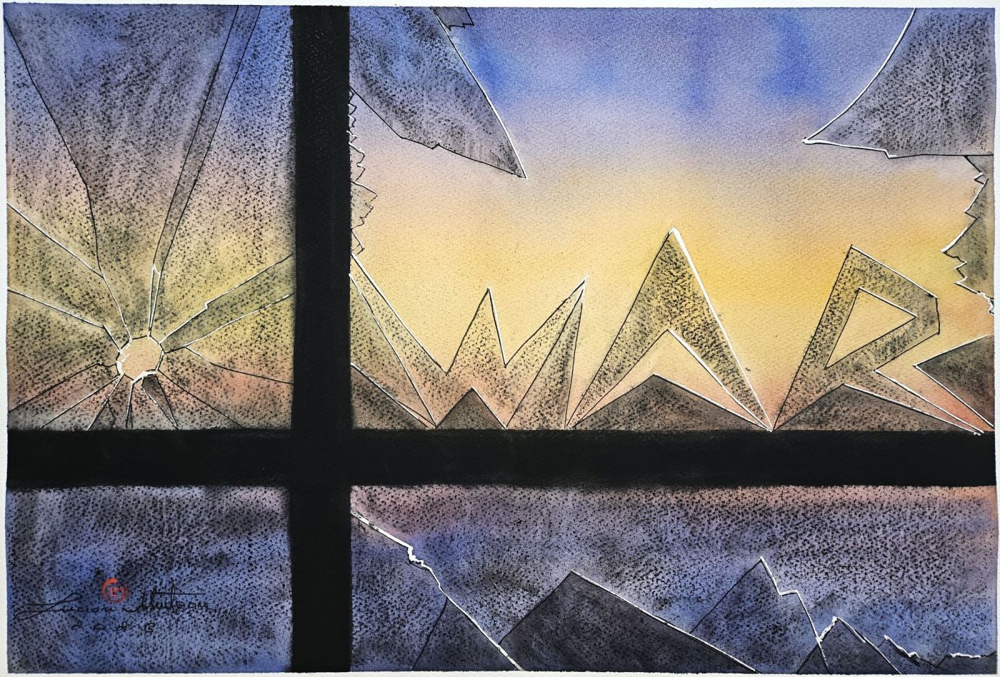 broken window – watercolor lucian muntean 10_resize